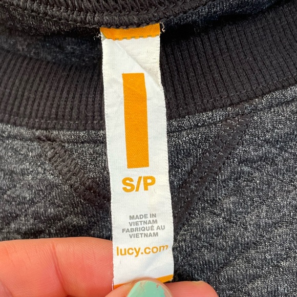 Lucy Contemporary Quilted Crewneck Sweatshirt - Picture 6 of 6